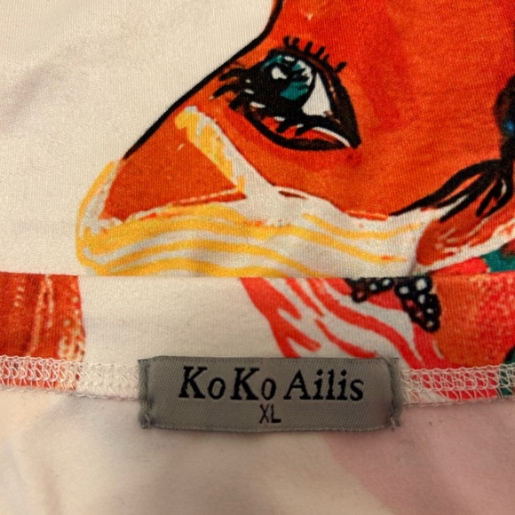KoKo Ailis bright and bold tee, XL - Picture 5 of 5